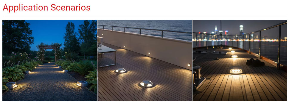 DAMAVO boat deck lights,marine deck lights,marine LED deck lights OEM