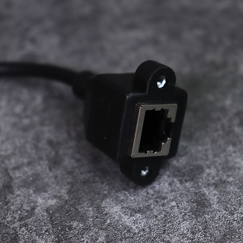 DAMAVO RJ45 メス - オス ソケット cat 5 プラグ配線