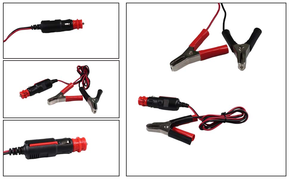 Chumbo de jacaré, plugue de isqueiro resistente, plugue de isqueiro de carro manufacturer