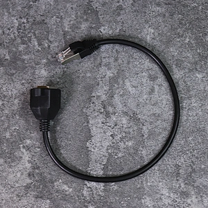 DAMAVO RJ45 メス - オス ソケット cat 5 プラグ配線