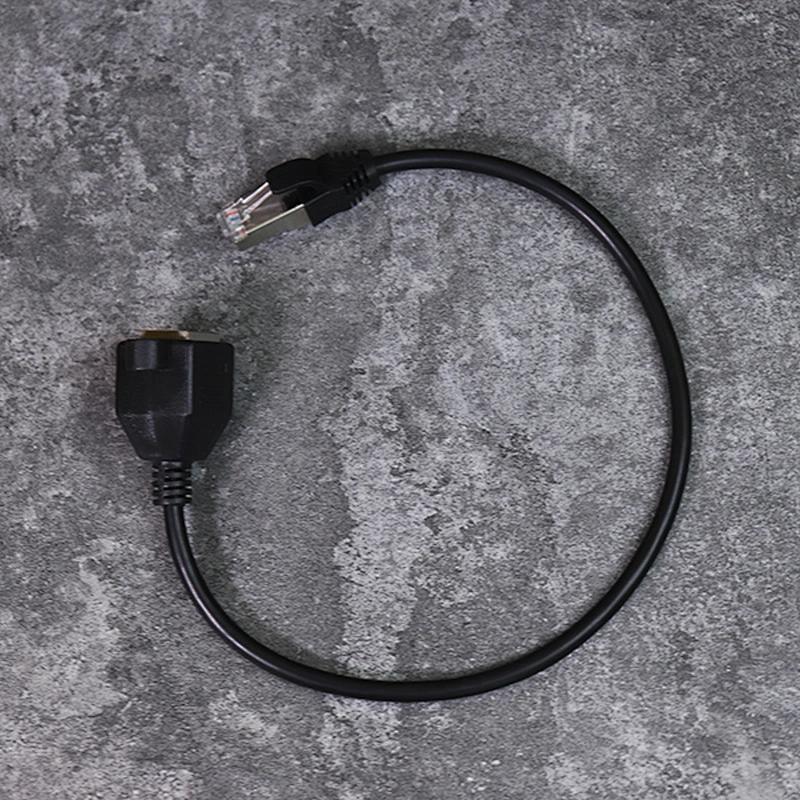 DAMAVO RJ45 メス - オス ソケット cat 5 プラグ配線