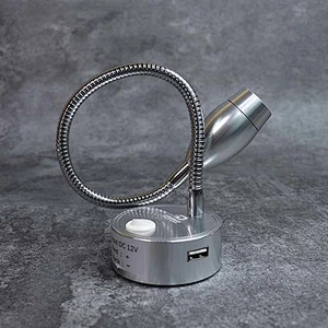 DAMAVO RV sconce indoor lights 12V light with USB port