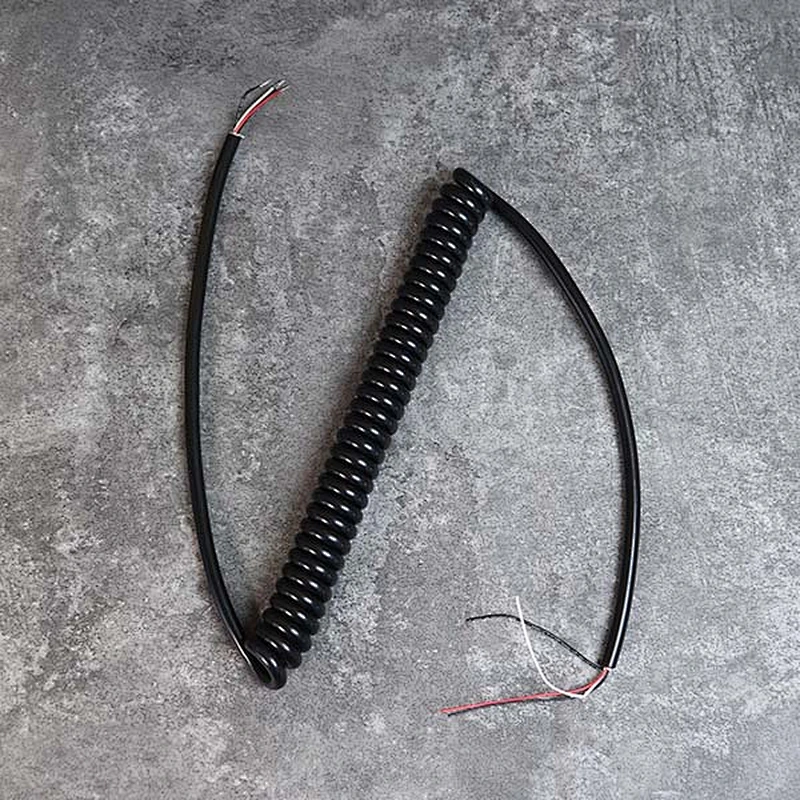 DAMAVO Custom OEM PVC PU ขดสายหยิก Assy