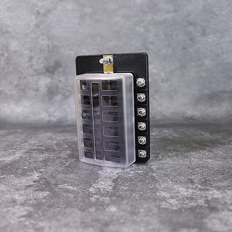 DAMAVO Aftermarket fuse box 12 way waterproof 12v block panel mount Factory