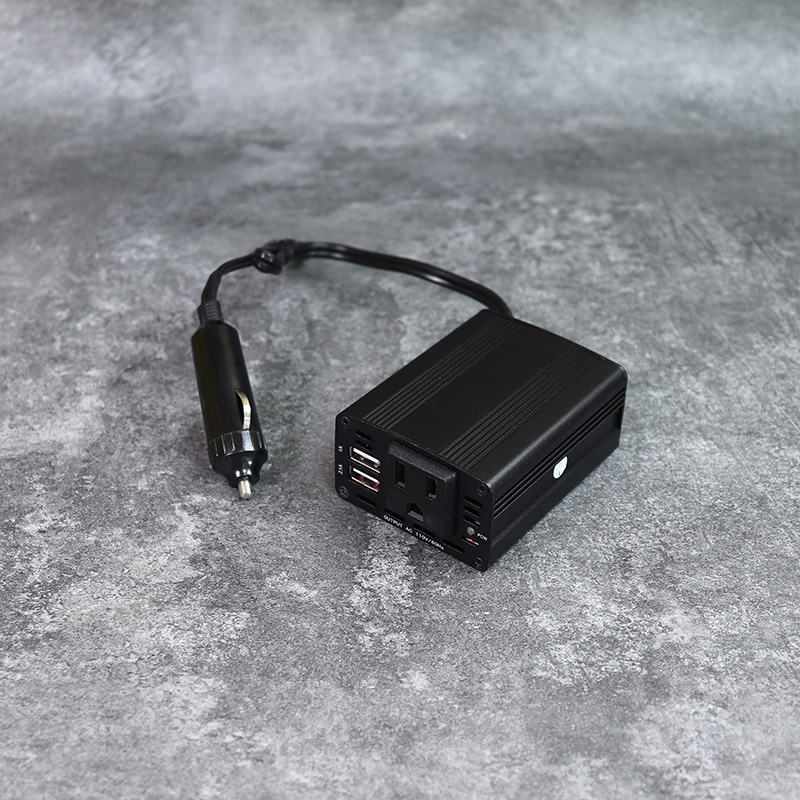DAMAVO Kfz-Feuerzeug an Netzteil 12 V DC USB-Steckdose 12 Volt bis 110