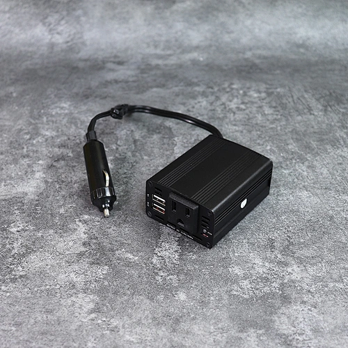 DAMAVO Encendedor de automóvil a adaptador de CA 12V DC Salida USB de 12 voltios a 110