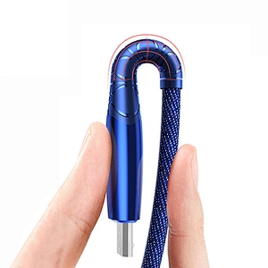 Kabel pengisi daya USB DAMAVO kabel microusb Braid USB kabel daya