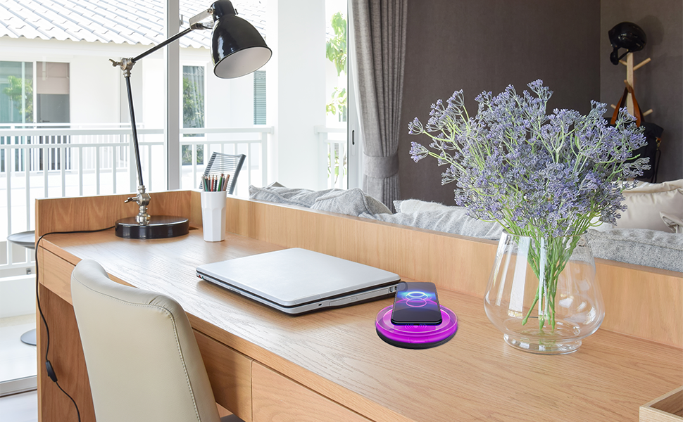 custom round usb charger