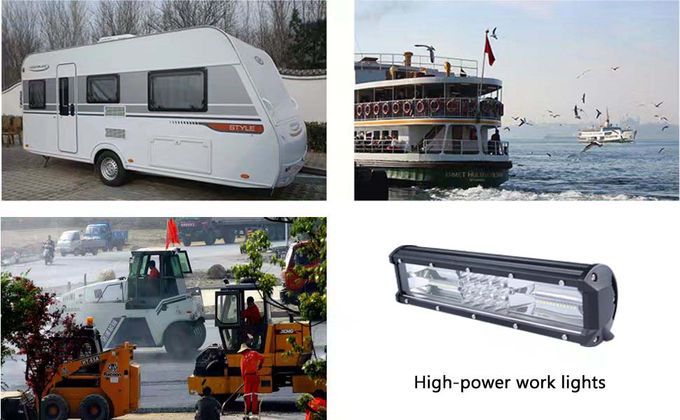 barre lumineuse pour camion, système d'éclairage extérieur 12v, luminaires de remorque factory