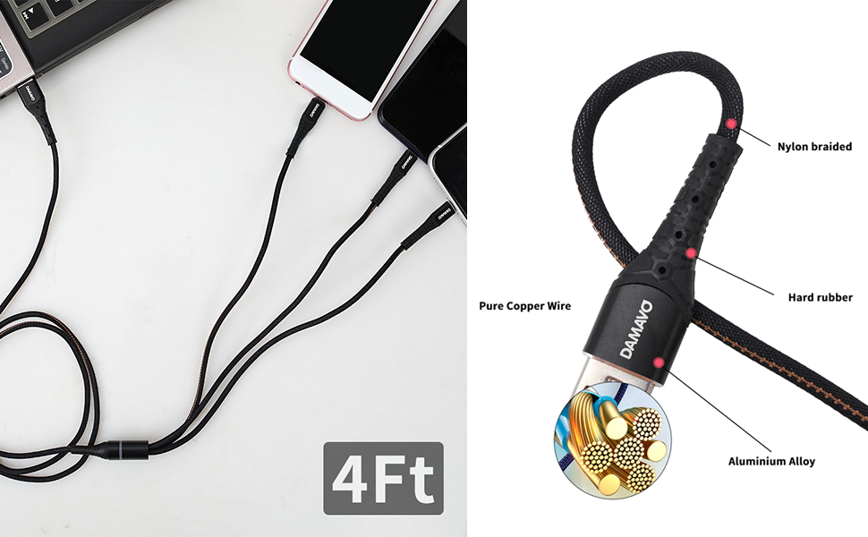 USB charging cable types, data cable cord, 5 pin USB cable factory