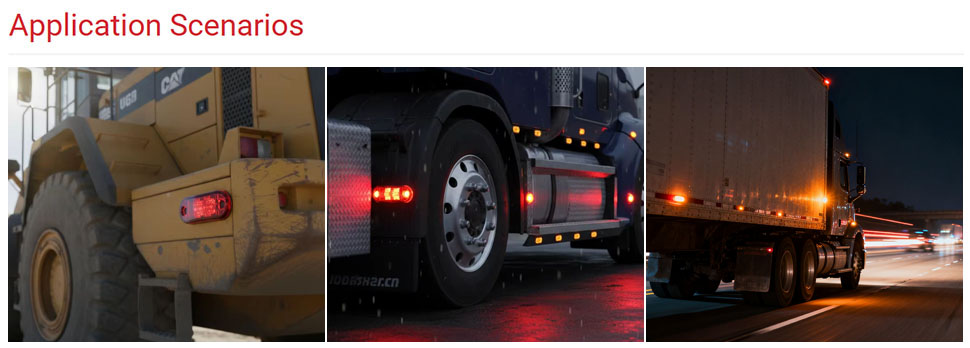 DAMAVO truck LED lights,truck lamp,LED side marker lights for trucks OEM