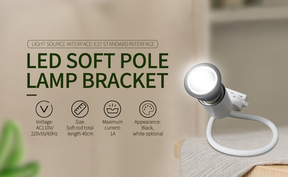 Damavo YML285 Details page-2 flexible reading light for bed,dimmable bedside reading light