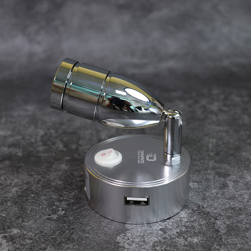 DAMAVO RV Vans luces de lectura con cargador USB