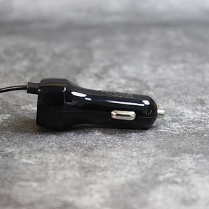 DAMAVO USB Car charger cigarette lighter plug 24v to 12v with cable