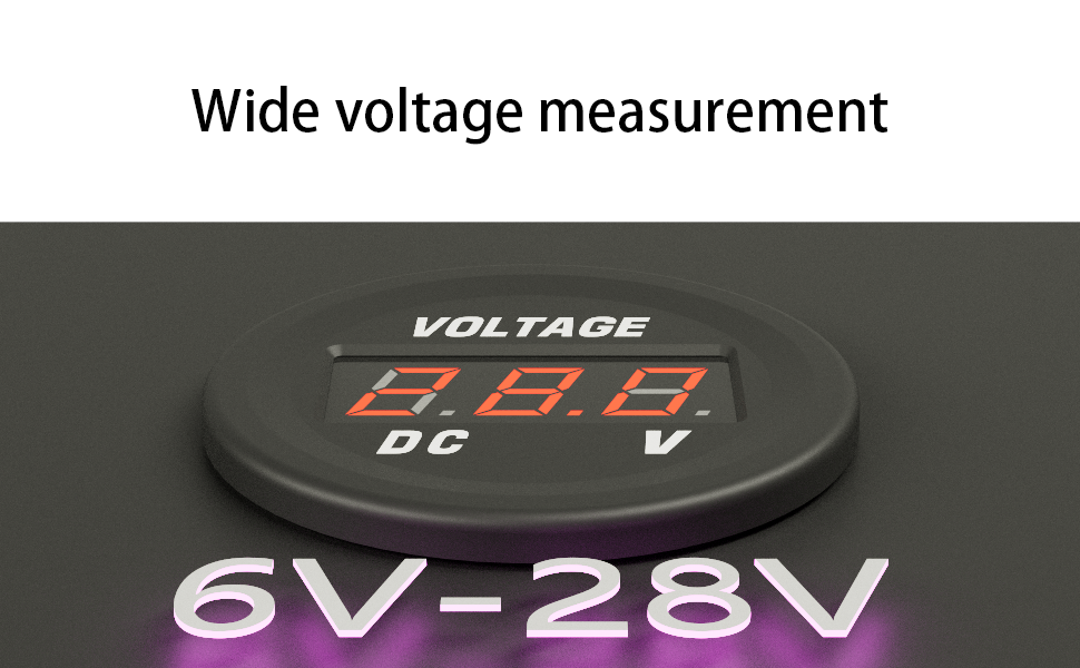 cigaretcigarette lighter voltmeter, digital dc voltmeter, digital panel voltmeter factory