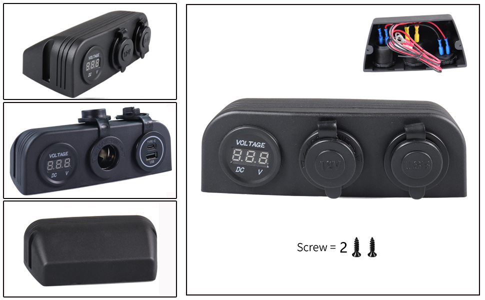 dual usb c charger, camper usb port, amazon usb c charger manufacturer