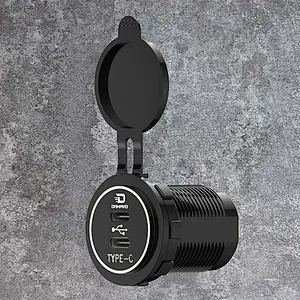 YM1314 Double montage encastré USB C