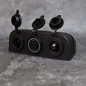 DAMAVO 3 ウェイコンセント 2* 20A 電源コンセント + PD QC 3.0 急速充電器