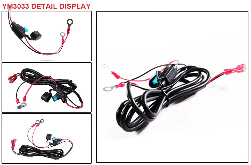 DAMAVO automotive wiring harness,12 volt power cable,cable harness assembly for sale