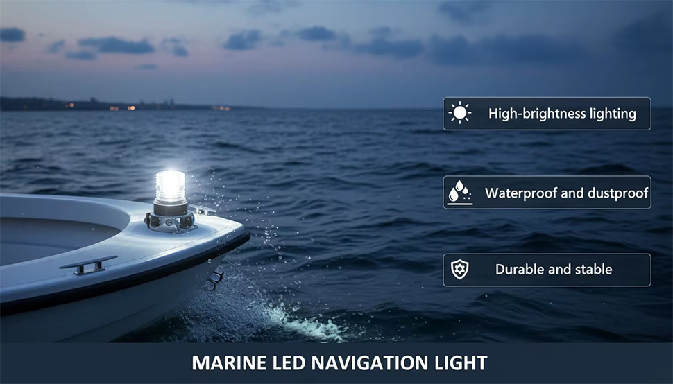 DAMAVO boat masthead light,marine lights,exterior boat lights for sale
