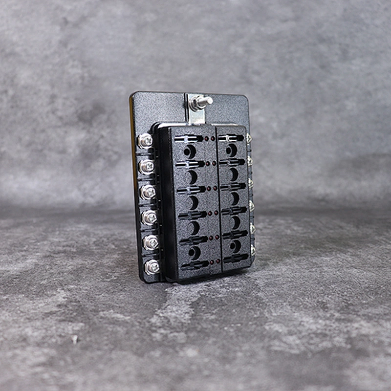 DAMAVO Aftermarket fuse box 12 way waterproof 12v block panel mount Factory