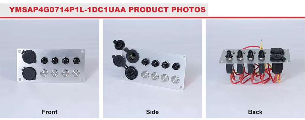 DAMAVO push button switch panel,switch control panel,switch panel 6 gang for sale