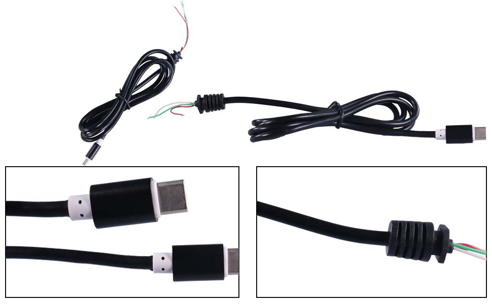 DAMAVO type C cord, C charger cord, USB C data cable