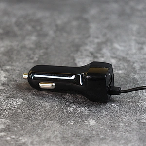 DAMAVO USB Car charger cigarette lighter plug 24v to 12v with cable