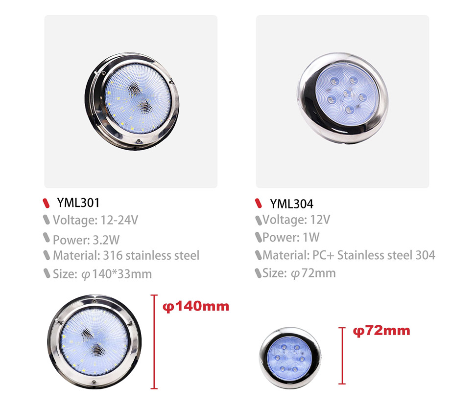 DAMAVO interior boat lights,luxury RV lighting,yacht lights OEM
