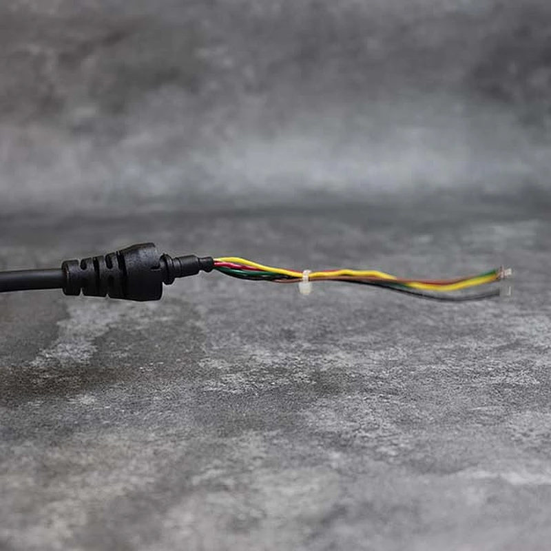 DAMAVO Custom braided coiled cable with terminals connector