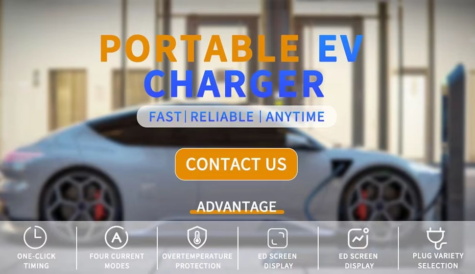 DAMAVO portable car battery charger EV,EV portable charger for car,portable car charger EV ODM