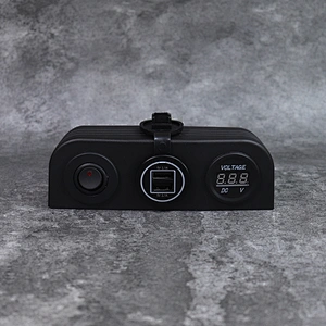 DAMAVO cigarette lighter switch adapter dashboard car USB plug for car