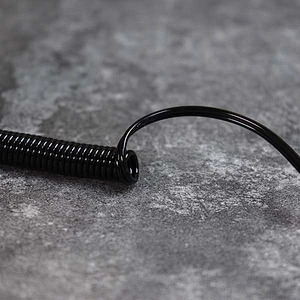 DAMAVO Custom Coiled power cord wire Assembly PU PVC