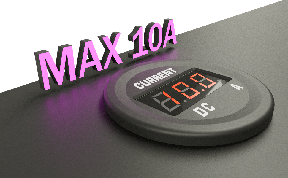 digital ammeter, digital ampere meter, dc ammeter