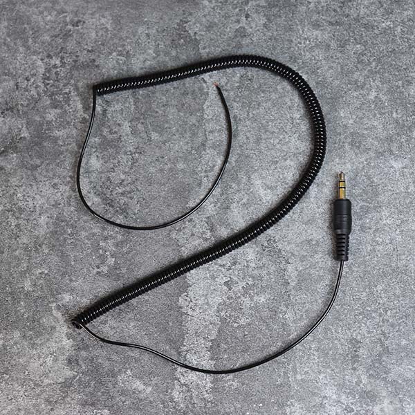 DAMAVO Kabel audio 3,5 mm melingkar kabel listrik kabel DC Assy