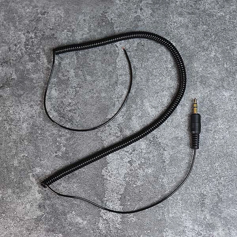 DAMAVO Kabel audio 3,5 mm melingkar kabel listrik kabel DC Assy