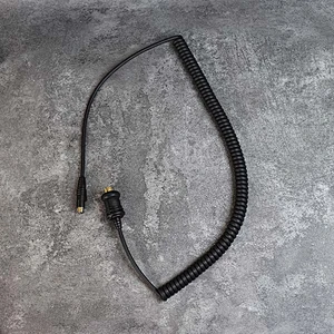 DAMAVO Custom mini cabo de extensão XLR conjunto de fio enrolado de 8 núcleos