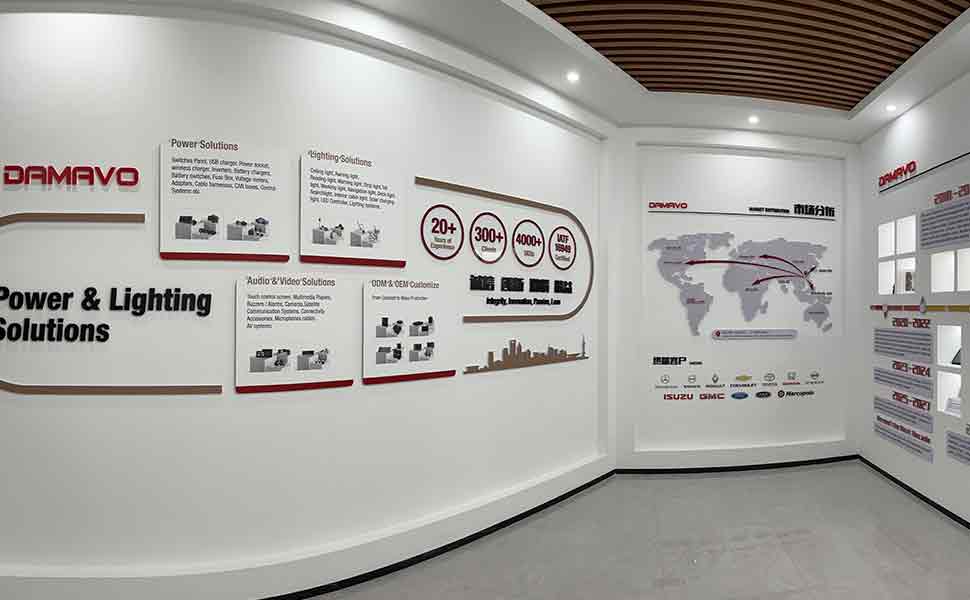 DAMAVO exhibition hall
