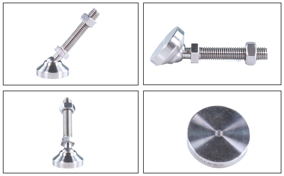 Heavy duty adjustable leveling feet screw fix leveling legs
