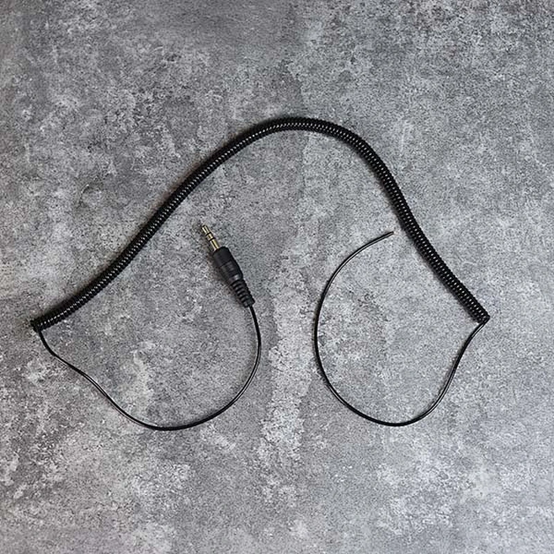 DAMAVO Kabel audio 3,5 mm melingkar kabel listrik kabel DC Assy