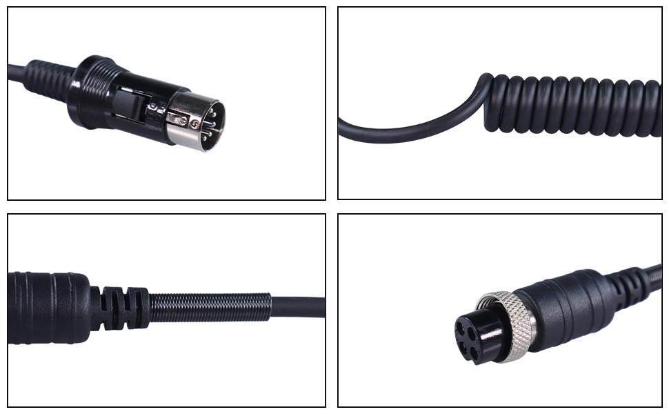 high quality כבל טלפון מתולתל, ספירלה usb, כבל ספירלה גמיש