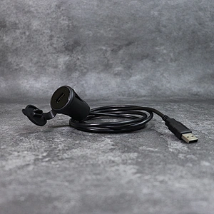 DAMAVO Single socket extension lead car stereo USB cable dash mount