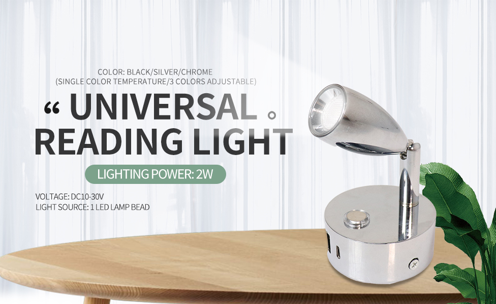 Damavo YML236 Details page-1 led reading light for rv,rv reading light fixtures