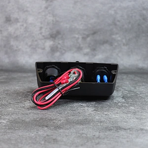 DAMAVO Zigarettenanzünder Adapter Armaturenbrett Auto USB Stecker für Auto