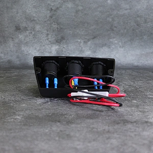 DAMAVO Unterputz-USB-Anschluss Autoladegerät 12 V Multi-Steckdosenleiste Fabrik