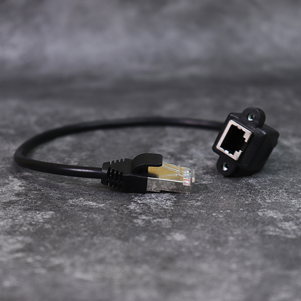 DAMAVO RJ45 メス - オス ソケット cat 5 プラグ配線