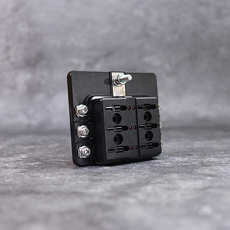DAMAVO DC 6 way blok sirkuit kotak sekering pengganti panel mount