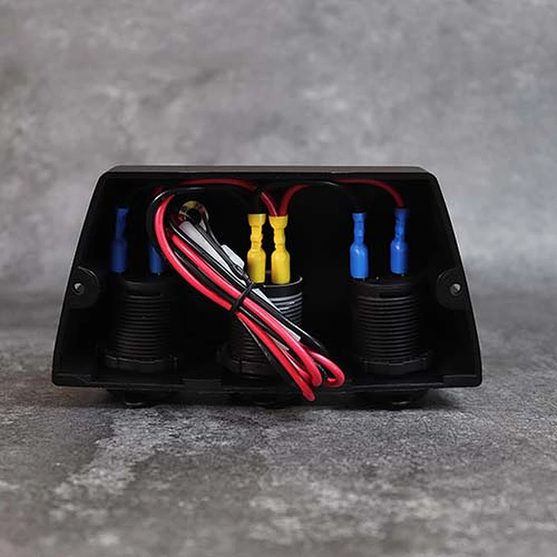 DAMAVO 3 ウェイコンセント 2* 20A 電源コンセント + PD QC 3.0 急速充電器
