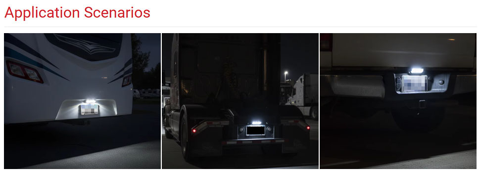 DAMAVO marine LED courtesy lights,24v LED side marker lights,custom truck tail lights OEM