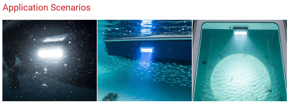 DAMAVO boat lights,12v waterproof led lights for boats,yacht underwater lights OEM